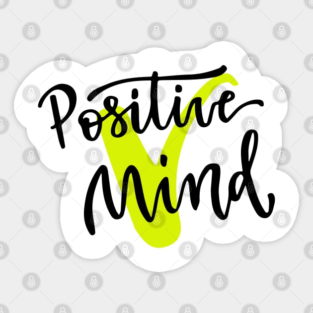 Positive mind Sticker by worldion